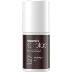 Alessandro Striplac UV Colour 127 Midnight Red Nagellak