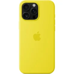 Apple Silicone Backcover MagSafe voor iPhone 16 Pro Max