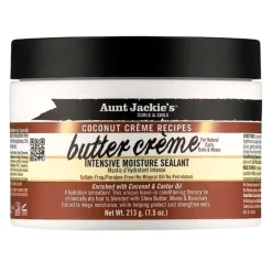 Aunt Jackie's Curls & Coils Coconut Crème Recipes Butter Crème Intensive Moisture Sealant