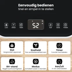 Auronic Luchtontvochtiger 10L per dag