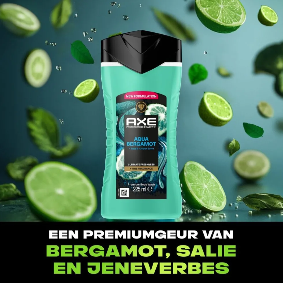 Axe Fine Fragrance Aqua Bergamot Douchegel