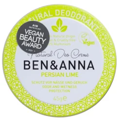 Ben & Anna Persian Lime Deodorantcrème in Blik