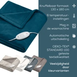 Beurer HD 75 Cosy Ocean Warmtedeken