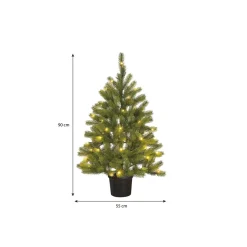 Black Box Trees Kunstkerstboom verlicht