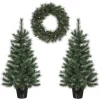 Black Box Trees Kunstkerstboomjes en krans set