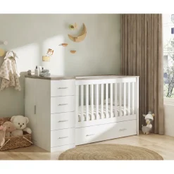 Born Lucky Combi Ledikant Memphis Met Matras