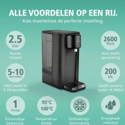 Brabantia Heetwaterdispenser BBEK1103