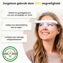 BrellaVio Daglichtbril PRO - Alternatief voor 12.000 Lux daglichtlamp