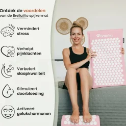 BrellaVio Spijkermat Set met Spijkerkussen