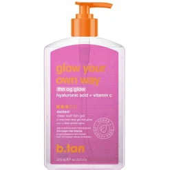 B.Tan Glow Your Own Way The OG Glow Darkest Clear Self Tan Gel