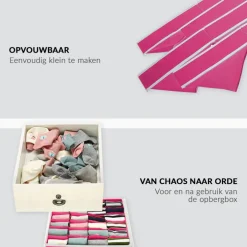 Buxibo Kleding Opbergbox Set Opvouwbaar 4 Stuks