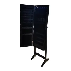 Buxibo Sieradenkast op Poten Met Spiegel Sieraden Organizer