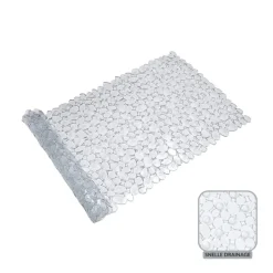 Buxibo Antislip Douchemat Badmat met Zuignappen voor Bad Douche Badkamer
