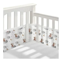Buxibo Baby Bed Omrander Bedbumper Hoofdbeschermer Set van 2