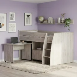 Cabino Beau Halfhoogslaper Met Matras