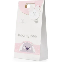 Cangaroo Dreamy Bear Pink 75 x 100 cm Wiegdeken