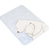 Cangaroo Softy Sweet Hugs Blue 80 x 110 cm Wiegdeken
