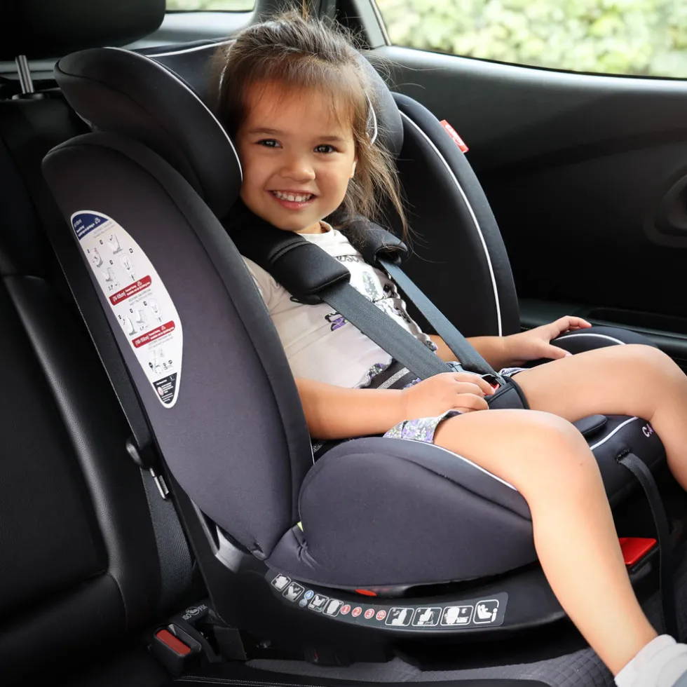 Carkids I-Size Autostoeltje Darcy 360° Draaibaar 40-150cm Isofix Zwart/Wit