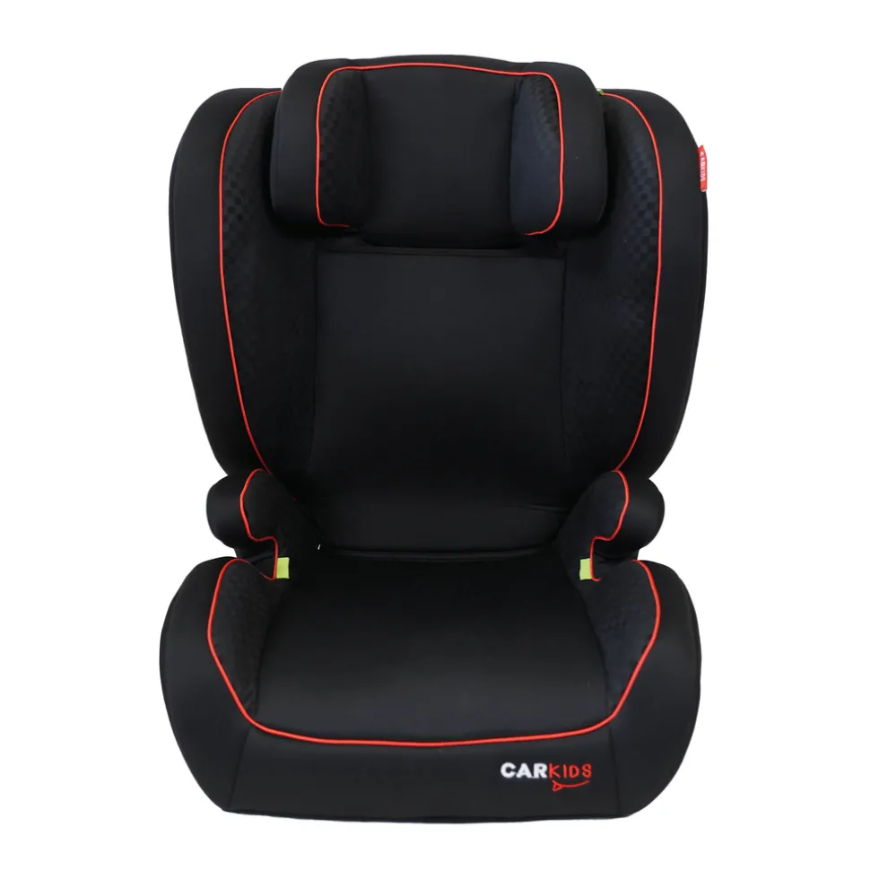 Carkids I-Size Autostoeltje Frankie 100-150cm Zwart/Rood