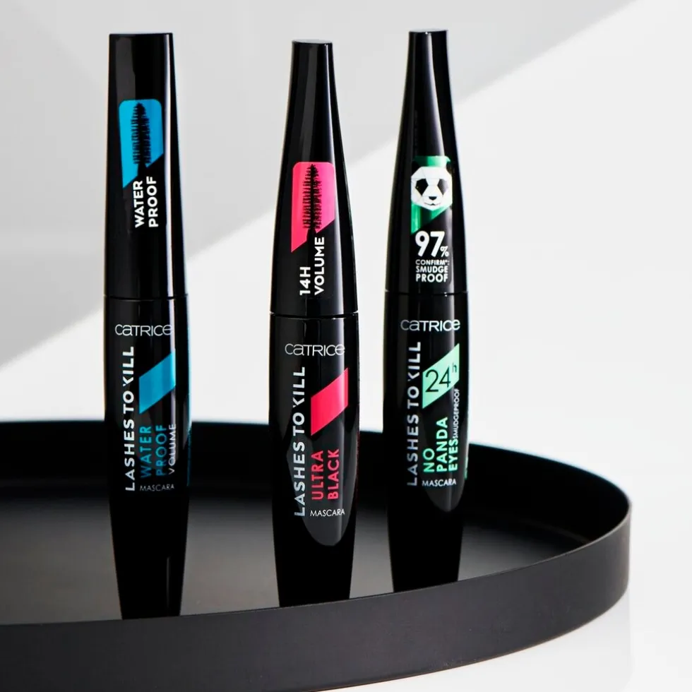 Catrice Lashes To Kill Waterproof Volume Black Mascara