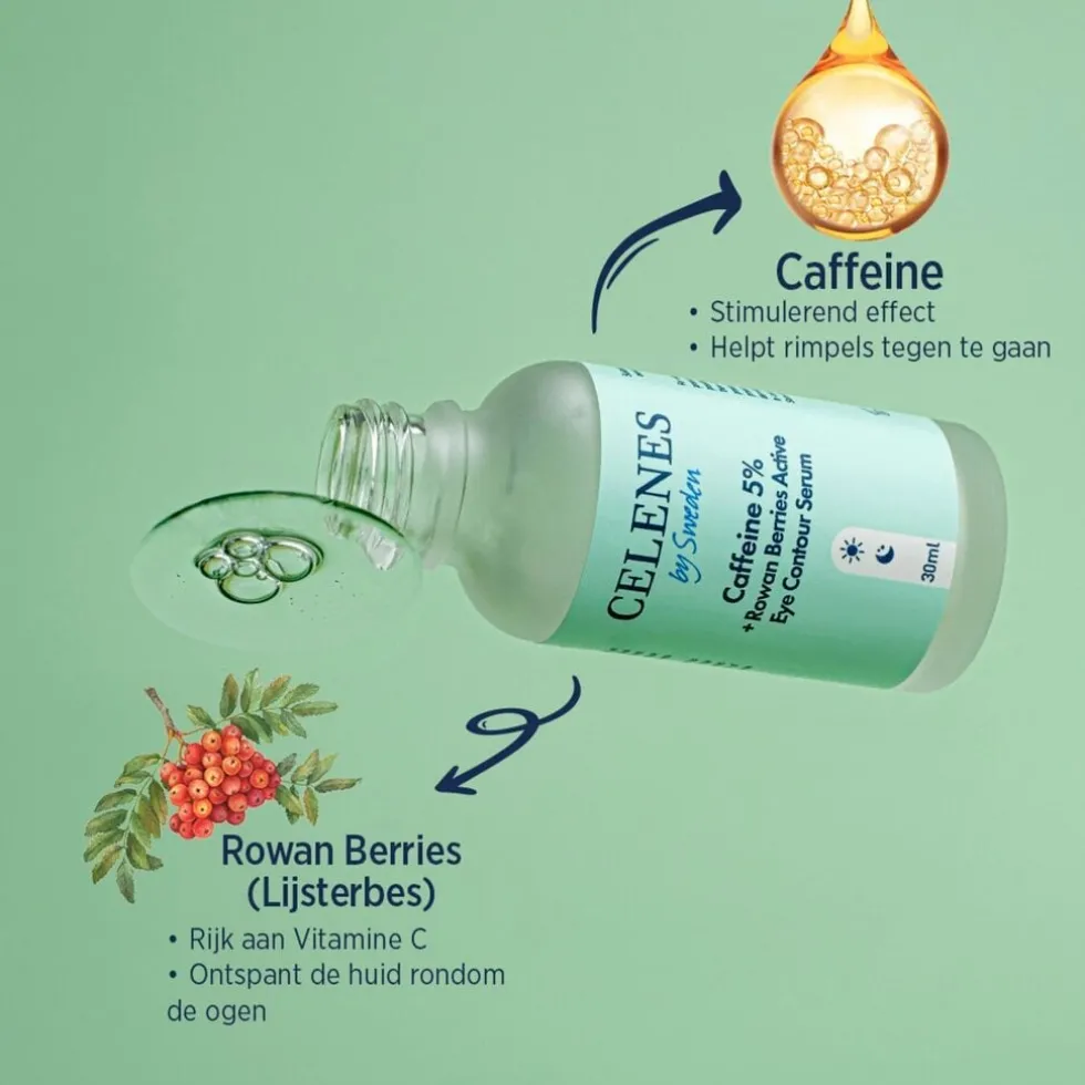 Celenes By Sweden By Sweden Cafeïne 5% Oogserum