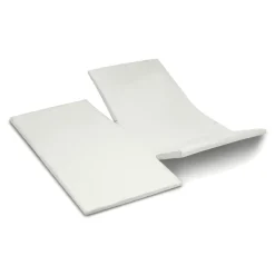 Cinderella Dubbele Splittopper Hoeslaken Katoen Satijn Sunday - ivory 180x210cm
