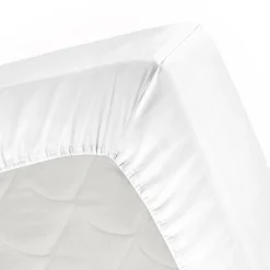 Cinderella Hoeslaken Basic Katoen 30cm Hoekhoogte - white 160x200cm