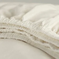 Cinderella Hoeslaken Dubbel Jersey Stretch 30cm Hoek - ivory 80/90x210/220 - 100x200cm