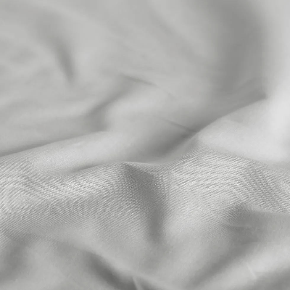 Cinderella Topper Hoeslaken Basic Katoen - light grey 180x220cm