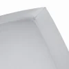 Cinderella Hoeslaken Basic Katoen 30cm Hoekhoogte - light grey 180x210cm