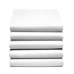 Cinderella Splittopper Hoeslaken Jersey Katoen Stretch Single Split - white 160x200/210cm
