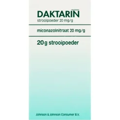 Daktarin Miconazolnitraat 20mg/g Strooipoeder bij Schimmelinfecties