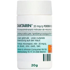 Daktarin Miconazolnitraat 20mg/g Strooipoeder bij Schimmelinfecties