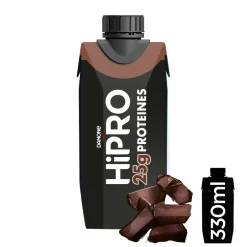 DANONE HiPRO Chocolade Proteïneshake Voordeelverpakking 8 x 330ml