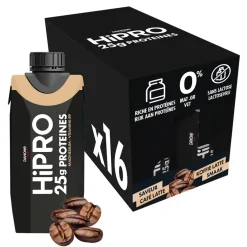 DANONE HiPRO Koffie Proteïneshake Voordeelverpakking 16 x 330ml
