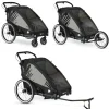 Deryan Fietskar V2 Wandelwagen en hardloopkinderwagen 2 persoons