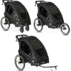 Deryan Fietskar Wandelwagen en hardloopkinderwagen 1 persoons