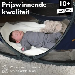 Deryan Baby Luxe Campingbedje Inclusief zelfopblaasbare matras