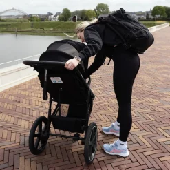 Deryan Luxe Bolt hardloop kinderwagen inclusief muggennet en pomp