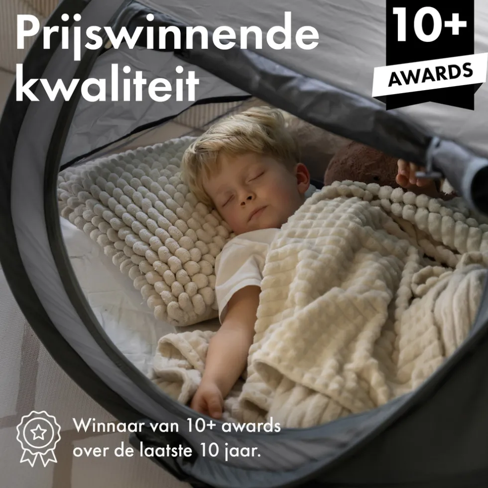 Deryan Peuter Luxe Campingbedje met Zelfopblaasbare Matras