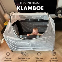 Deryan Universeel Luxe Klamboe voor Campingbed