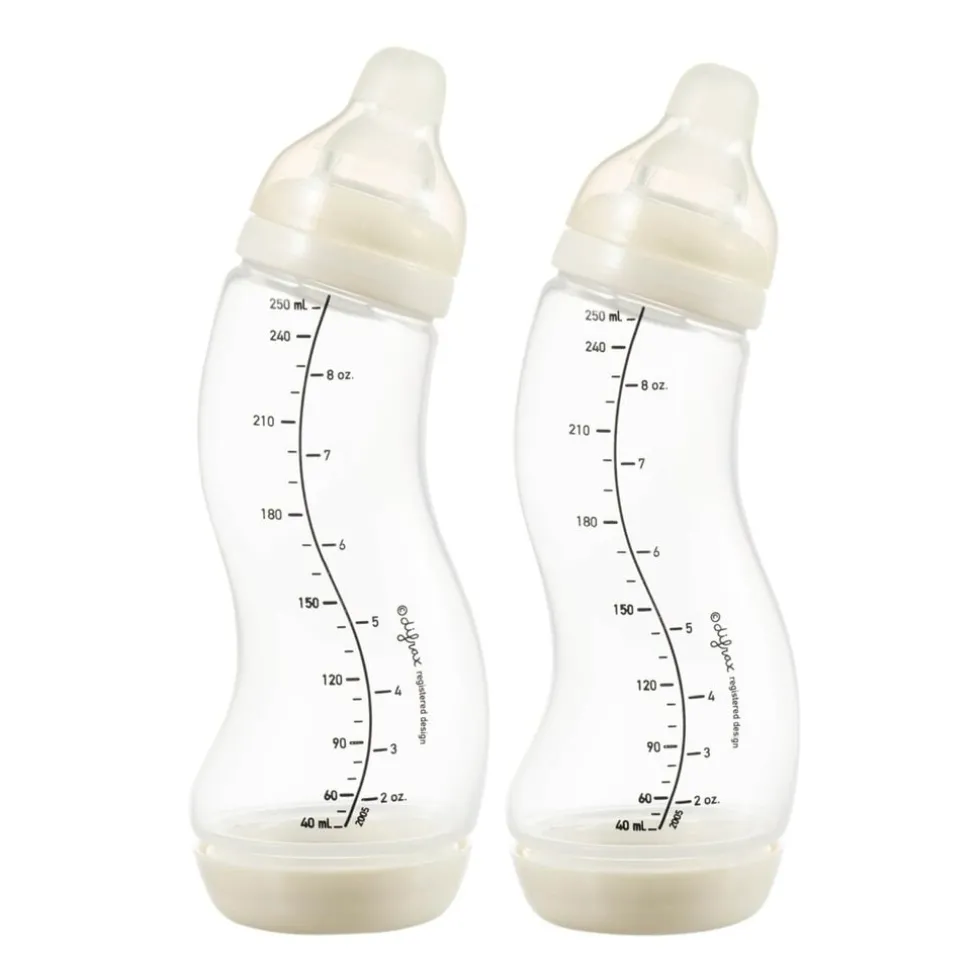 Difrax Natural 0+M S-Fles 2-Pak
