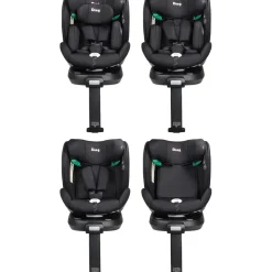 Ding Fynn Black 40-150 cm 360° i-Size Autostoel