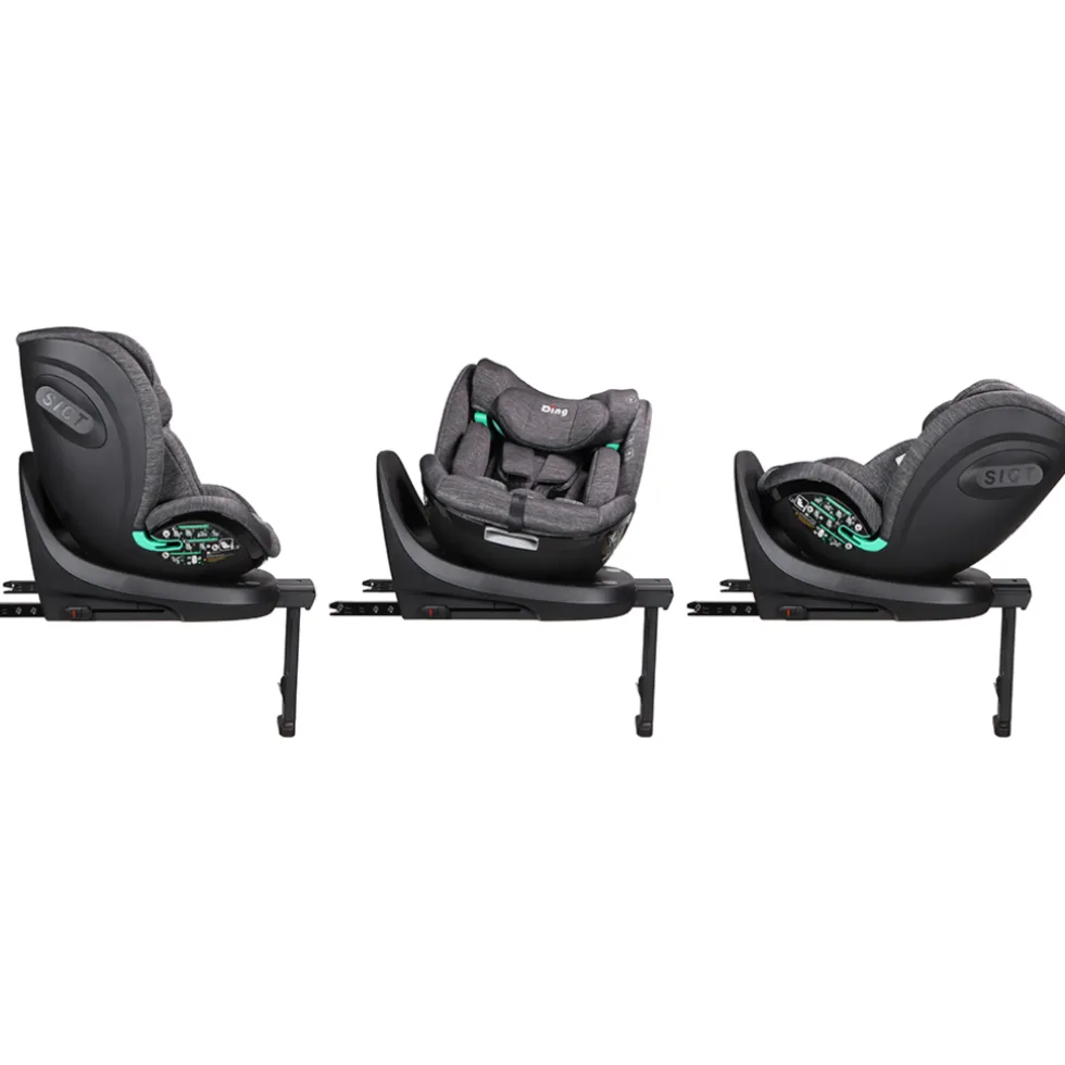 Ding Fynn Grey 40-150 cm 360° i-Size Autostoel