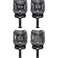Ding Fynn Grey 40-150 cm 360° i-Size Autostoel