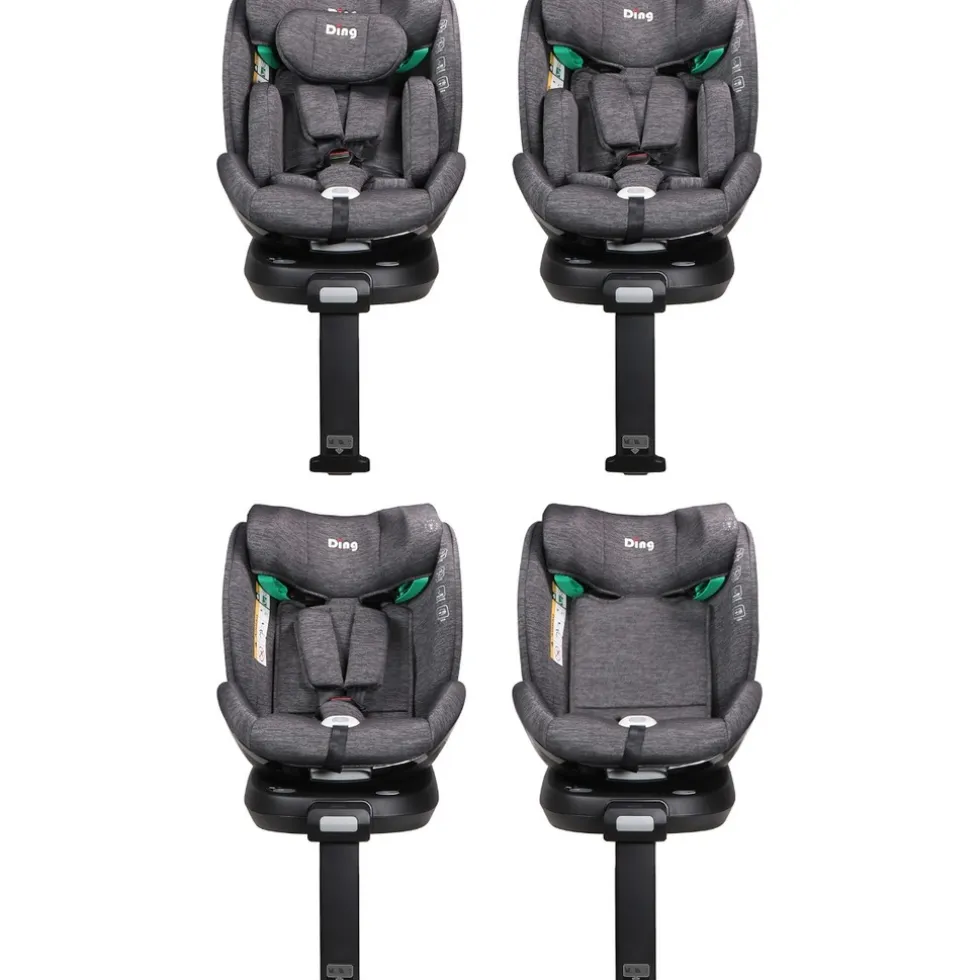 Ding Fynn Grey 40-150 cm 360° i-Size Autostoel