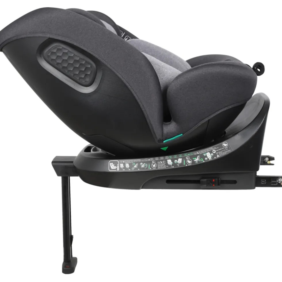 Ding Kai Grey 40-150cm 360° i-Size Autostoel