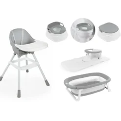 Dolu Baby Bad & Kinderstoel 6-delig Set