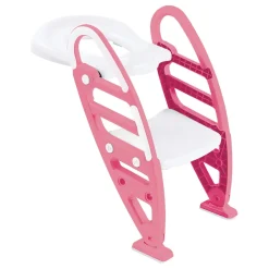 Dolu Roze Toilettrainer met Trapje