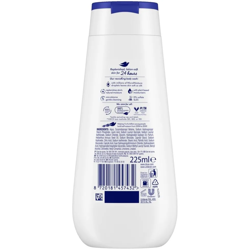 Dove Advanced Care Deeply Nourishing Douchegel